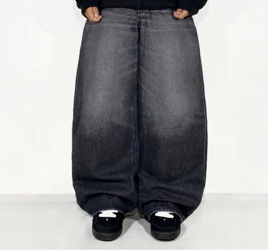 Oversized Melmetal Jeans